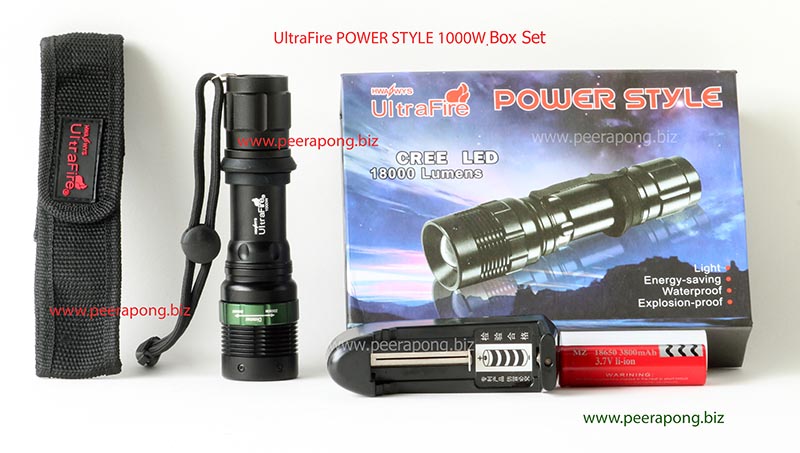 UltraFire POWER STYLE 1000W Box Set